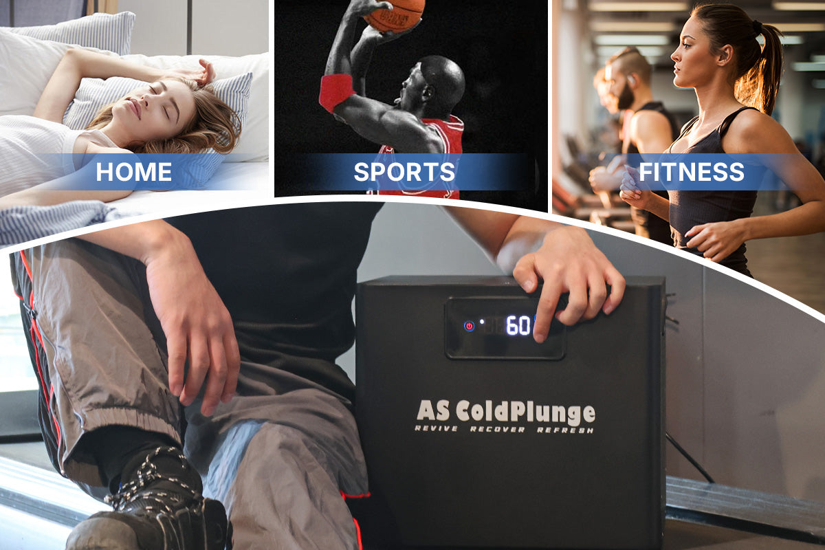 Built-in Cold Plunge Chiller for Professional Athletes