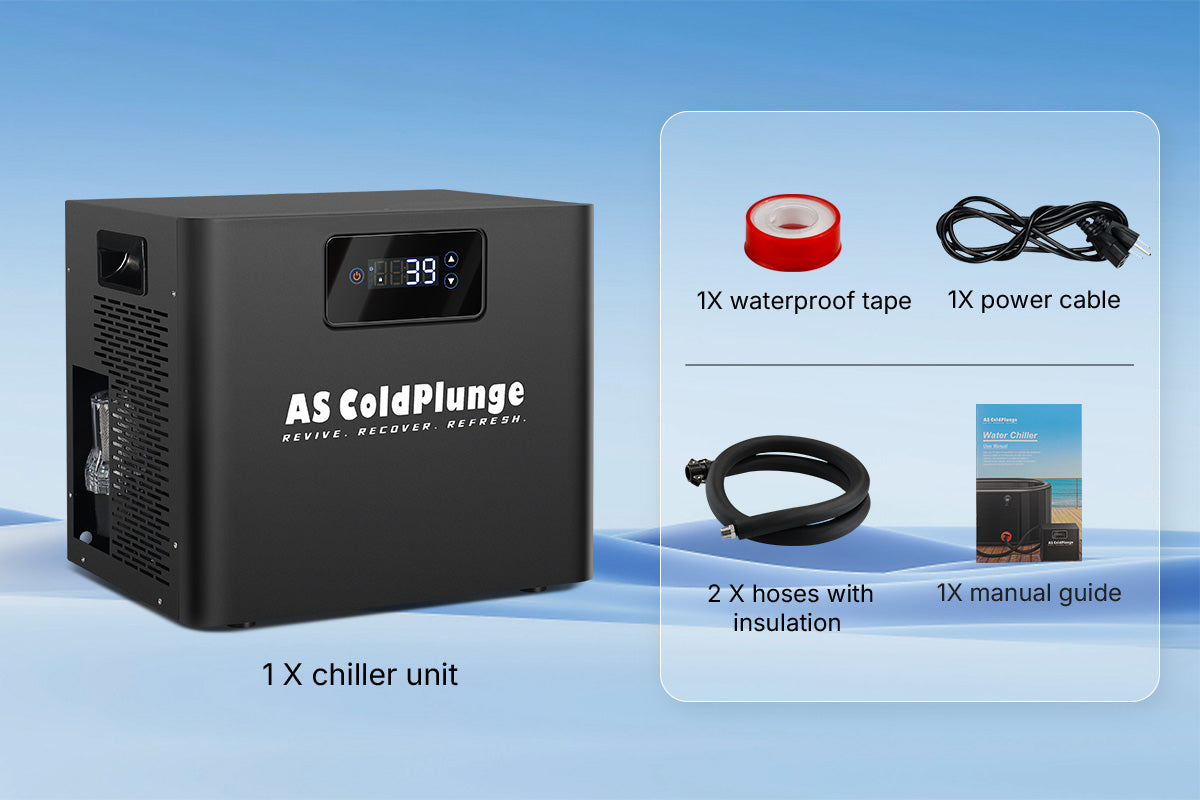 what's include of built-in cold plunge chiller